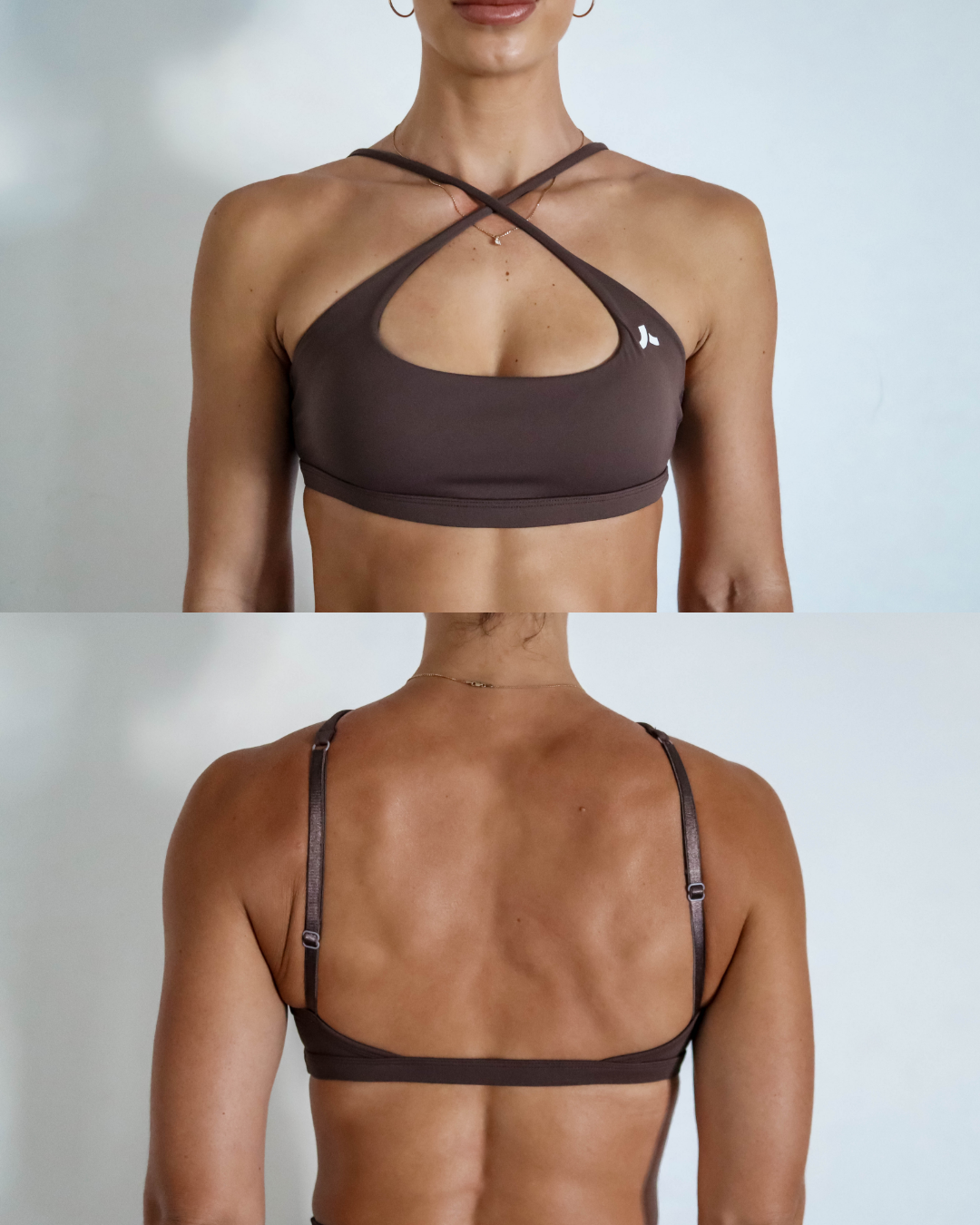 Signature Every Day Sports Bra | Espresso Brown