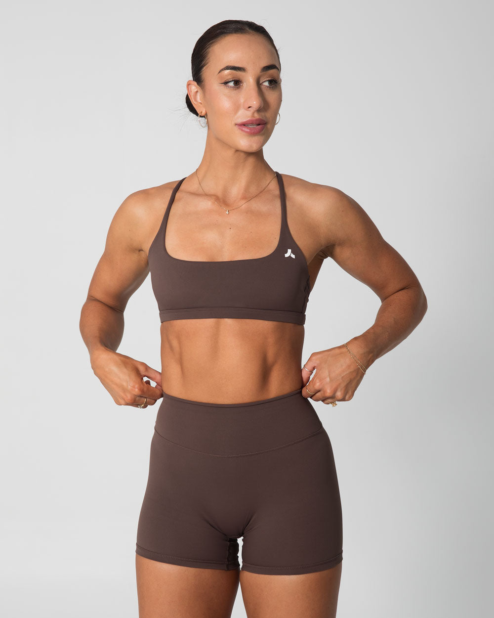 Signature Every Day Sports Bra | Espresso Brown