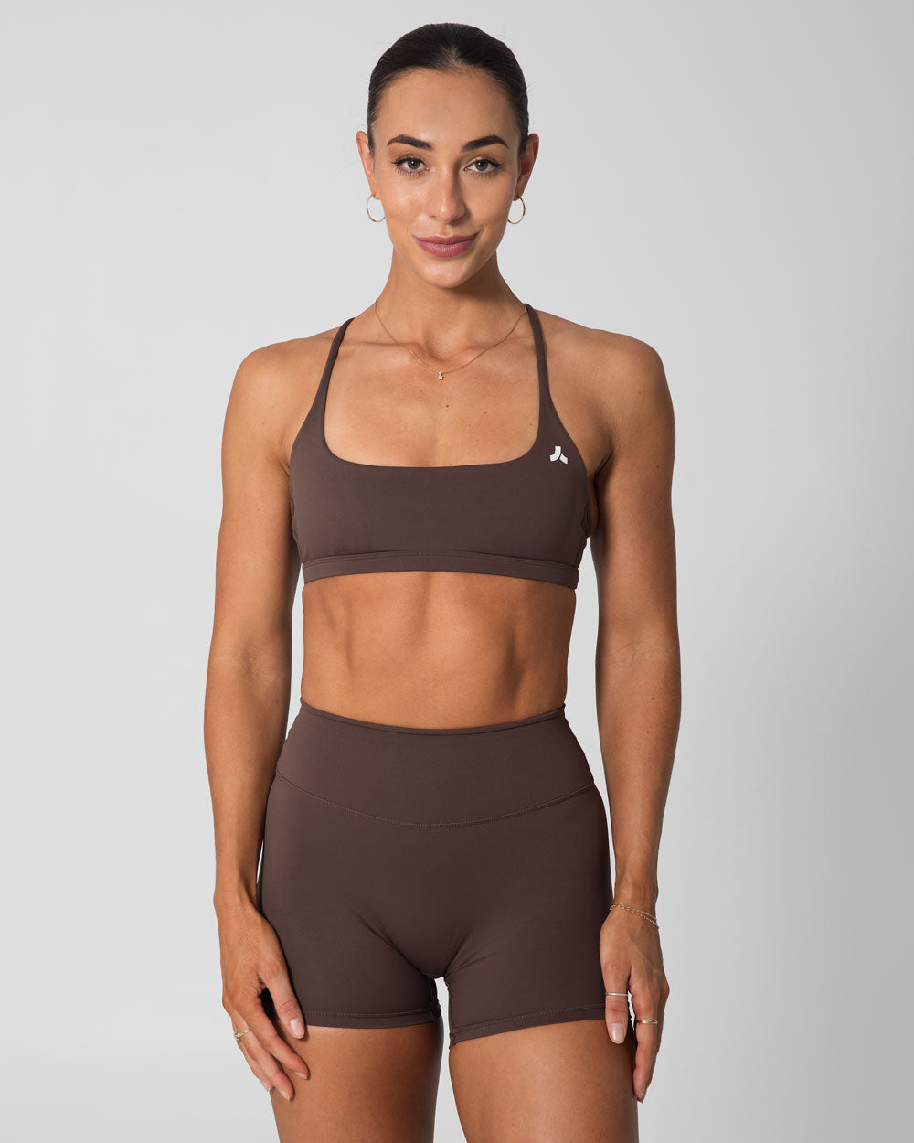 Signature Every Day Sports Bra | Espresso Brown