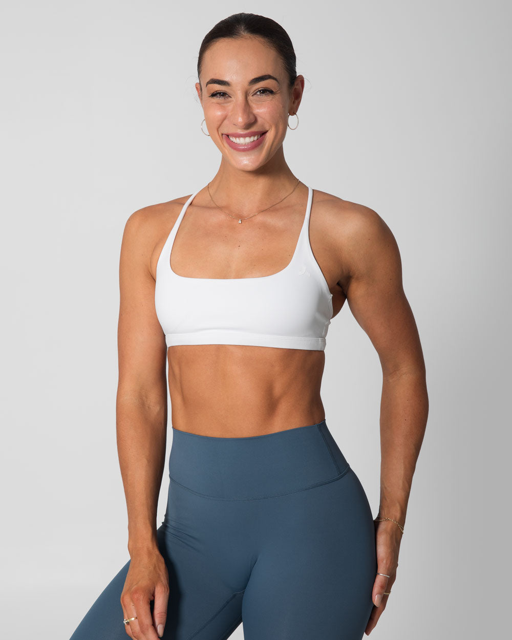Signature Every Day Sports Bra | White