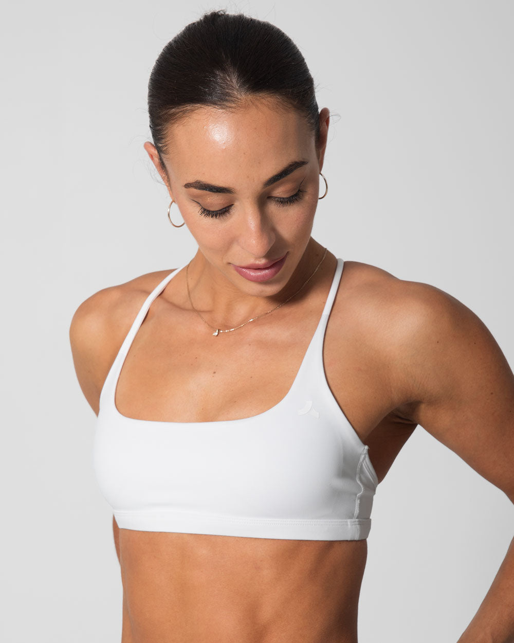 Signature Every Day Sports Bra | White
