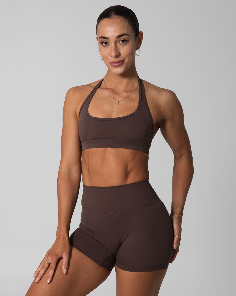 Signature 5 inch Shorts | Espresso Brown