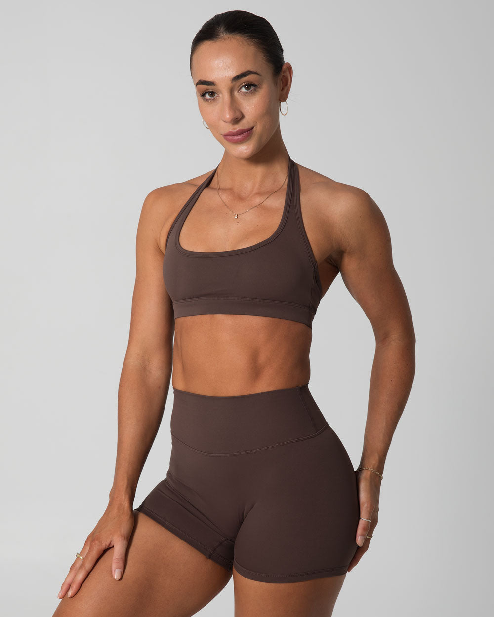 Signature 5 inch Shorts | Espresso Brown