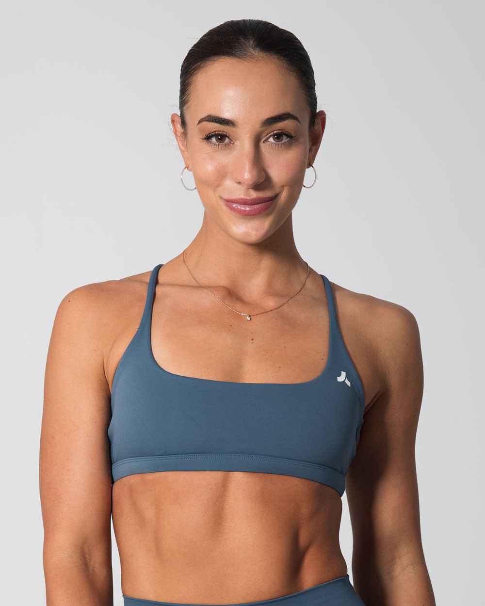 Signature Every Day Sports Bra | Steele Blue