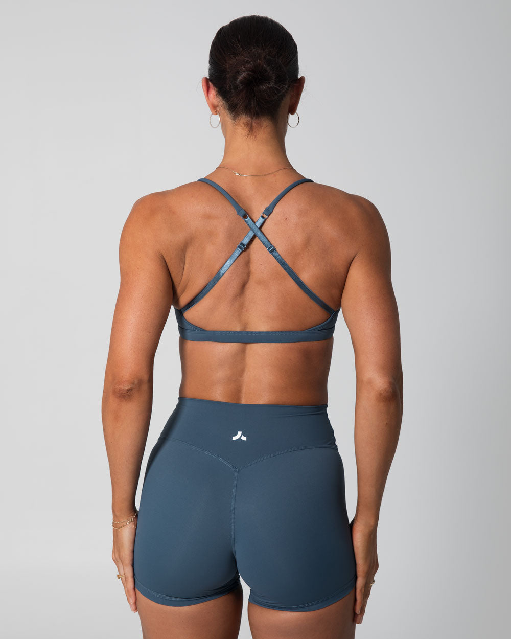 Signature Every Day Sports Bra | Steele Blue
