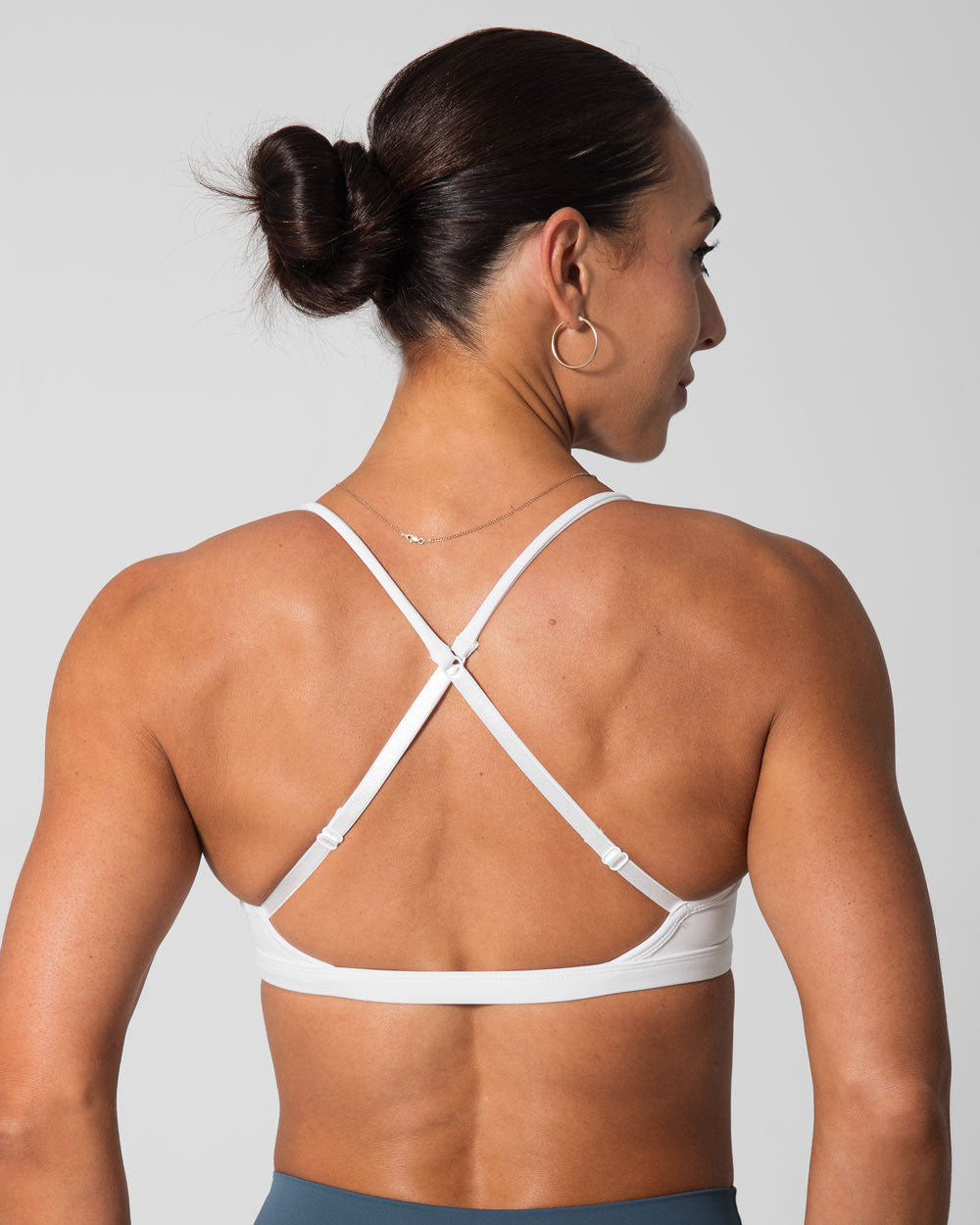 Signature Every Day Sports Bra | White