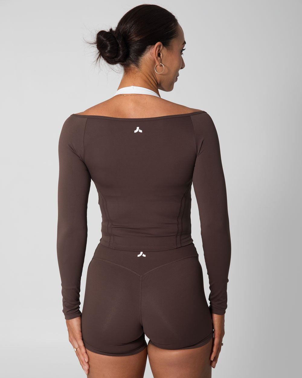 Signature Cropped Jacket | Espresso Brown
