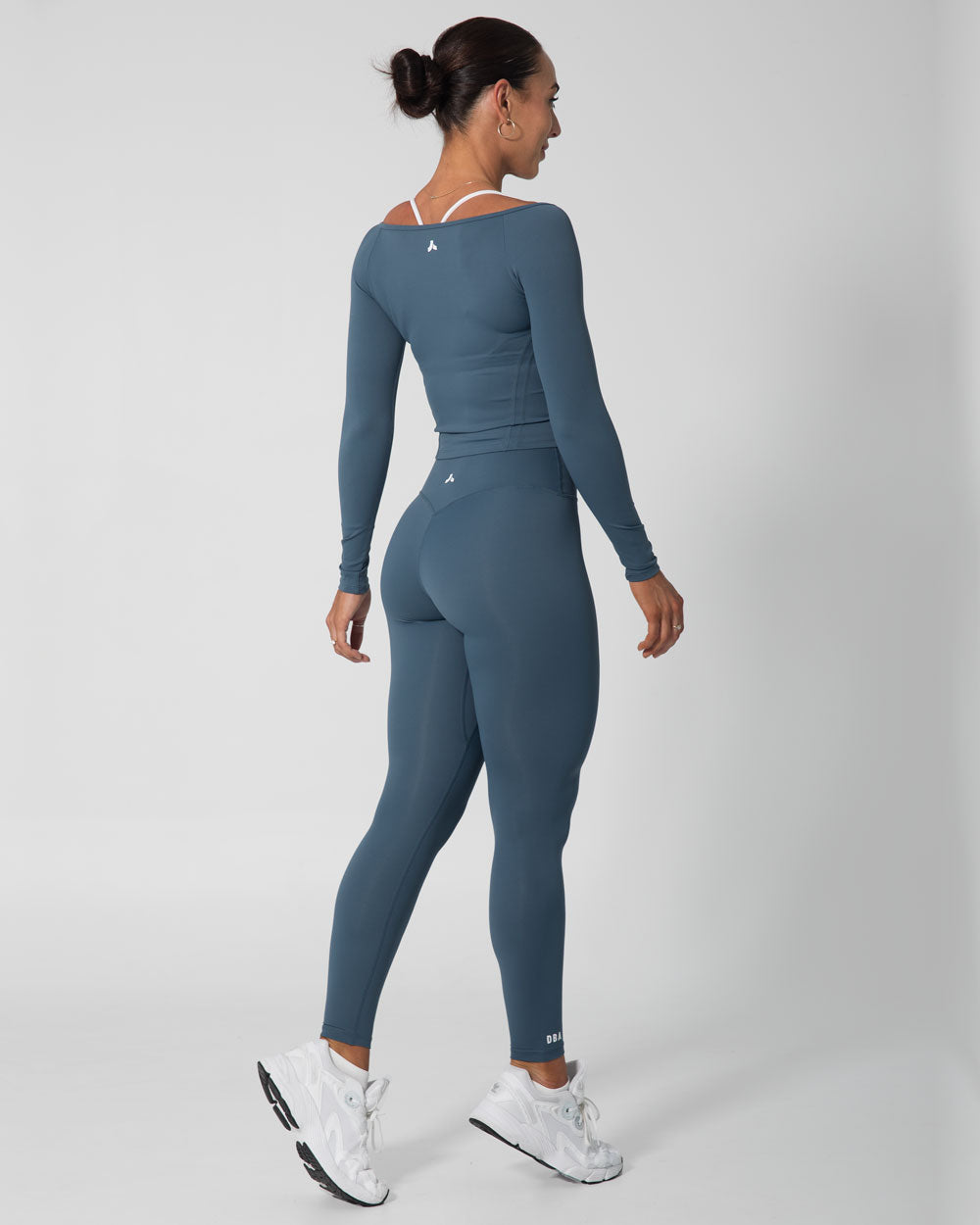 Signature Cropped Jacket | Steele Blue