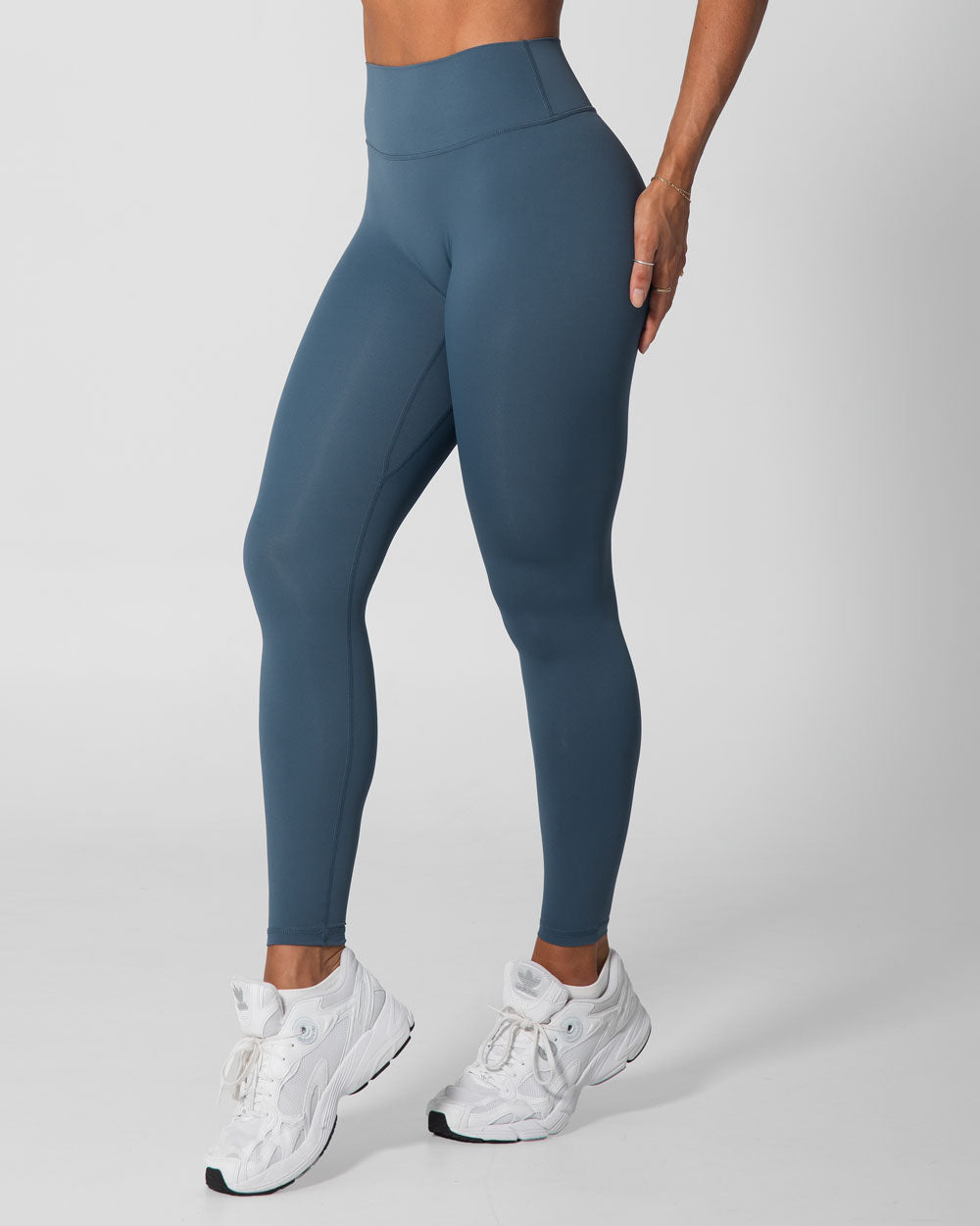 Signature Leggings | Steele Blue