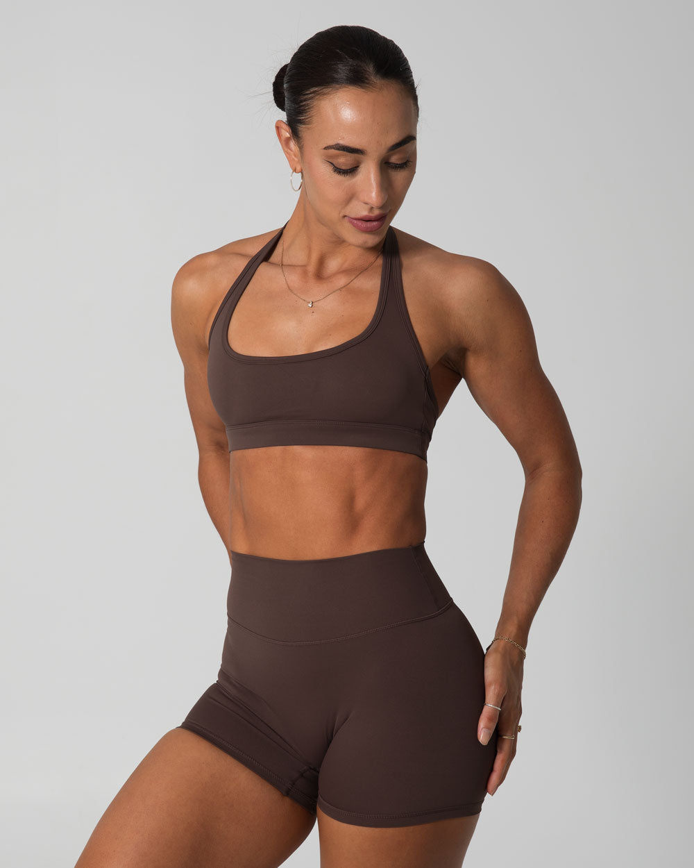 Signature 5 inch Shorts | Espresso Brown