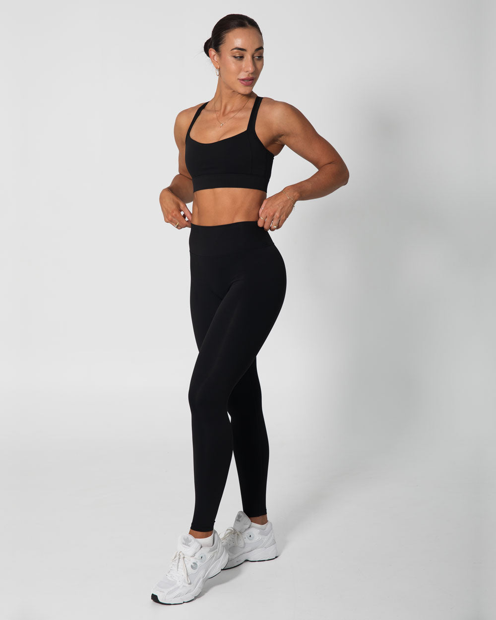 Signature Support Sports Bra | Black