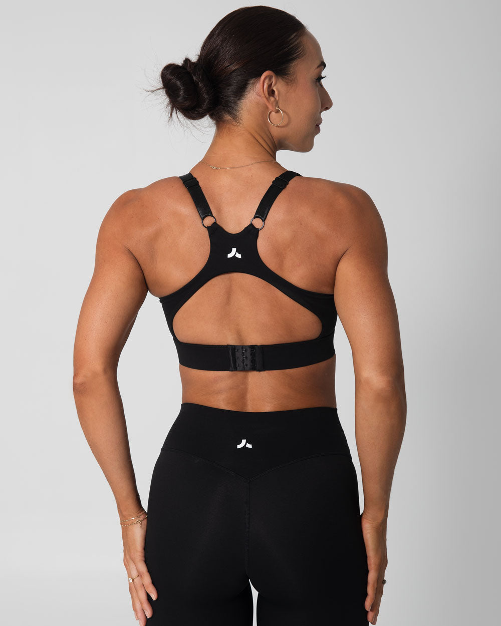 Signature Support Sports Bra | Black