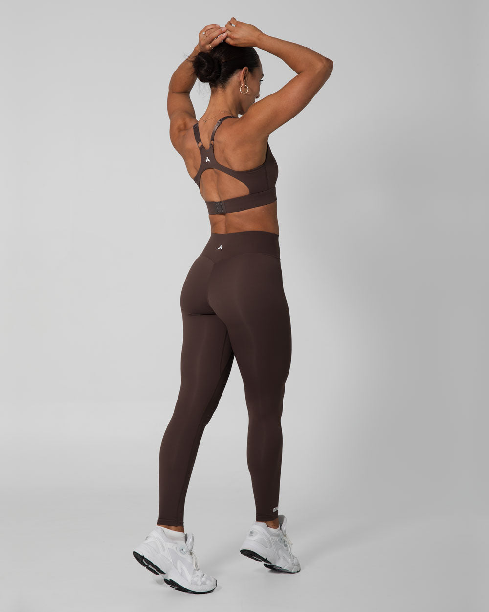Signature Support Sports Bra | Espresso Brown
