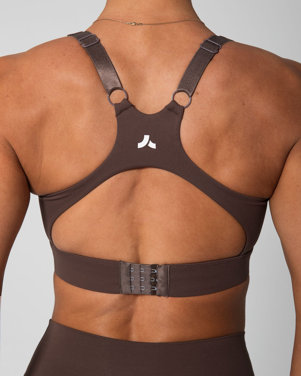 Signature Support Sports Bra | Espresso Brown